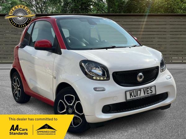 Smart Fortwo 1.0 Prime (Premium) Twinamic Euro 6 (s/s) 2dr